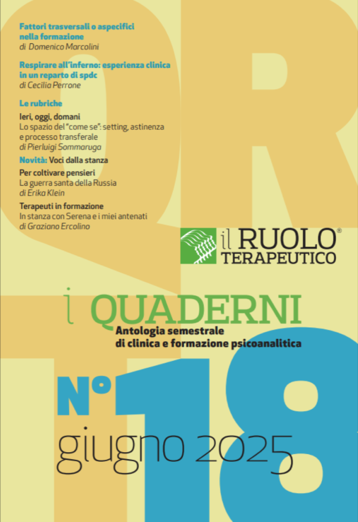 I Quaderni del Ruolo N.18
