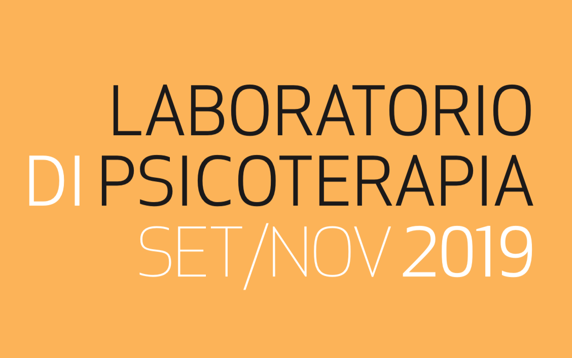 Laboratorio di psicoterapia settembre novembre 2019
