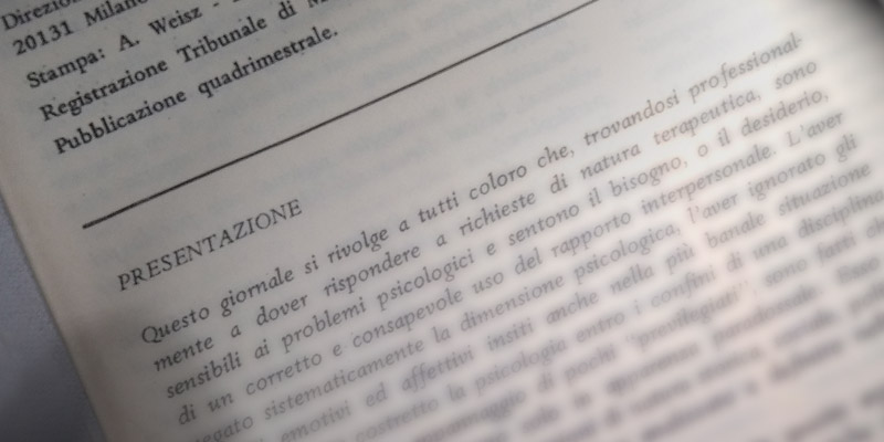 Aprile 1972: con questo editoriale iniziava la storia del Ruolo